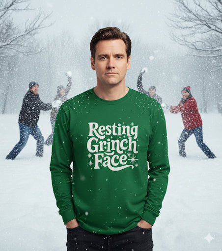 "Resting Grinch Face"
